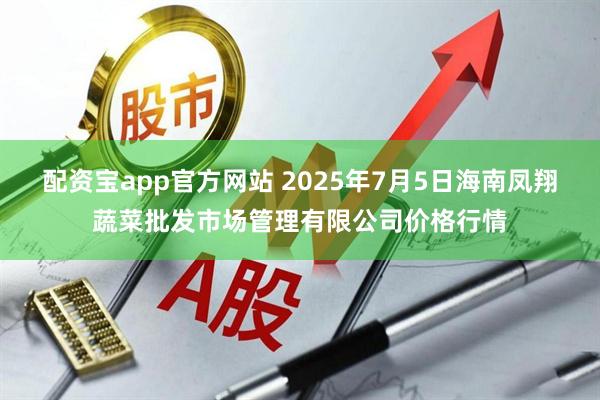 配资宝app官方网站 2025年7月5日海南凤翔蔬菜批发市场管理有限公司价格行情