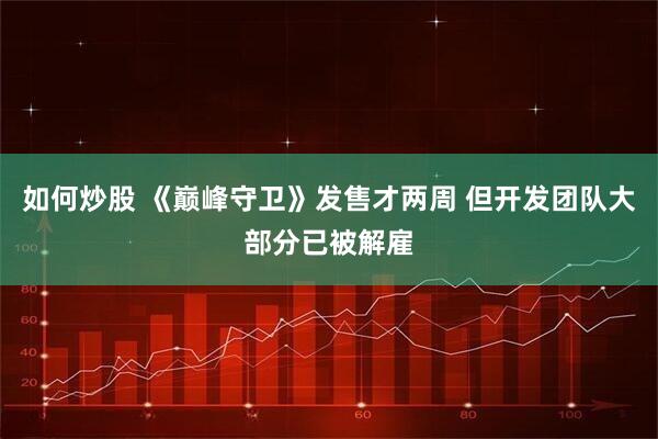 如何炒股 《巅峰守卫》发售才两周 但开发团队大部分已被解雇